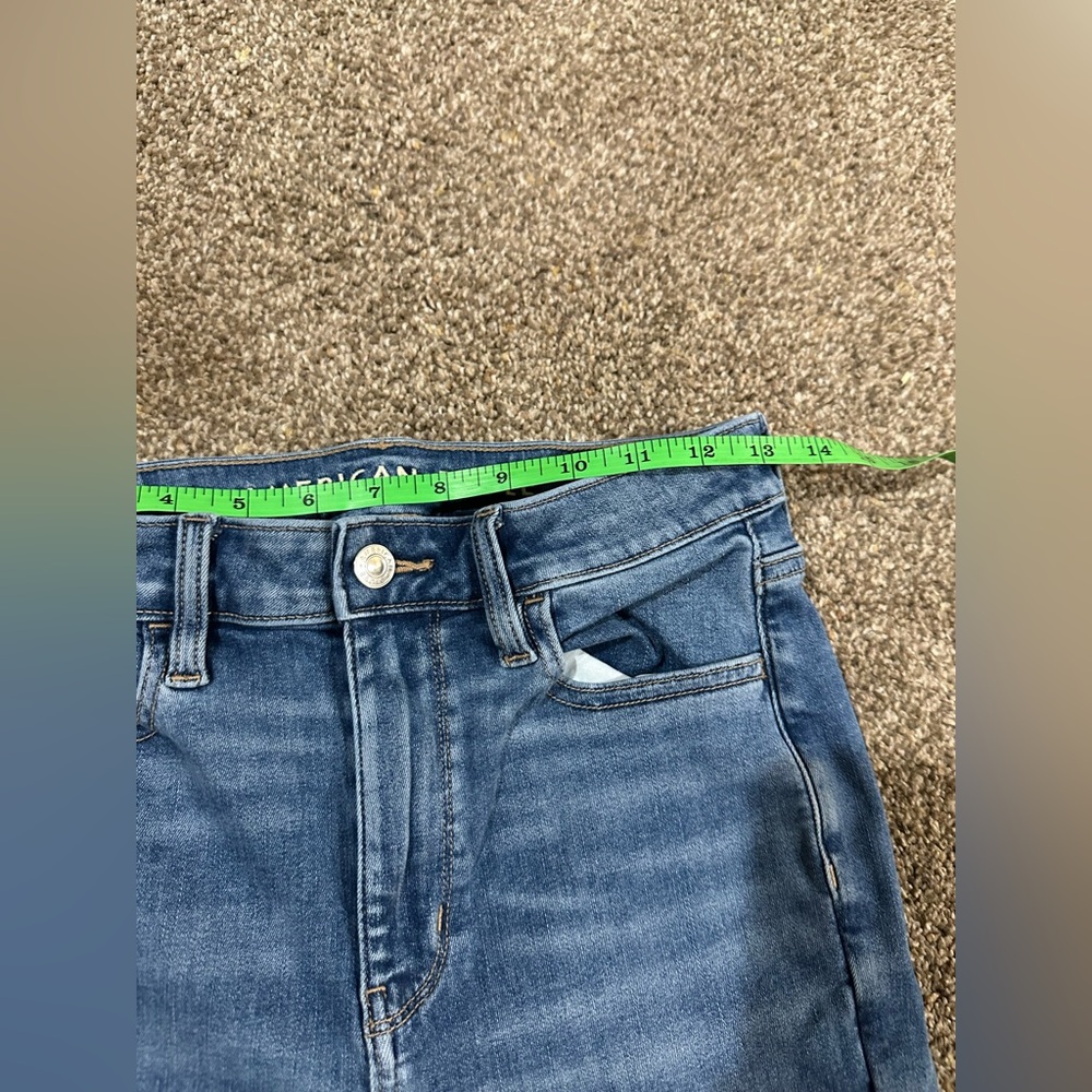 American Eagle Outfitters Blue Skinny Jegging next level stretch - Picture 9 of 15